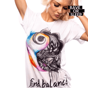 Find Balance Ying Yang T-Shirt Women