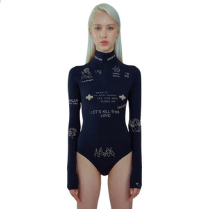 Bad Girl Long Sleeved Bodysuit