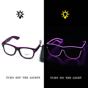 Neon Party LED Glasses