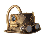 Retro Steampunk Hat with vintage goggles