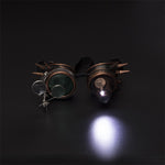 Steampunk vintage professor goggles with 2-colors lens