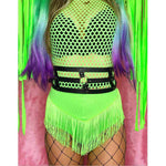 Neon Green Dance Costume