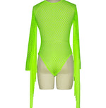 Neon Green Dance Costume