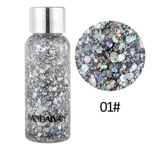 Holographic Glitter Eyeshadow Gel