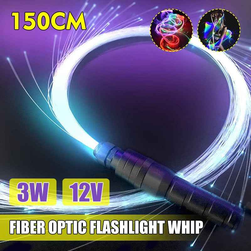 LED Fiber Optic Dancing Whip