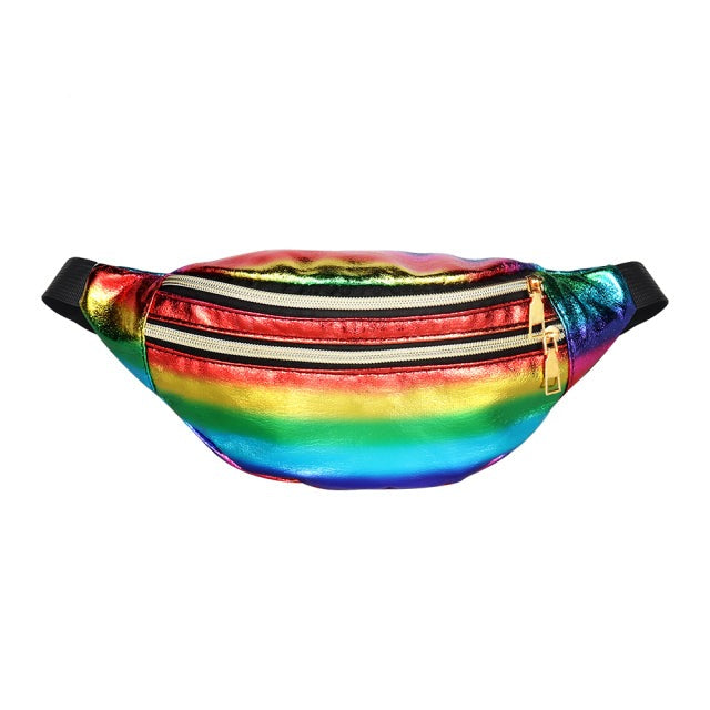 Rainbow Colored Fanny Pack