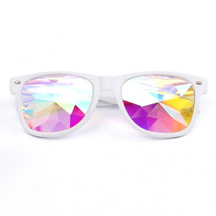 Kaleidoscope Sunglasses with diffracted Lens